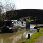 Narrowboat boat on the canal