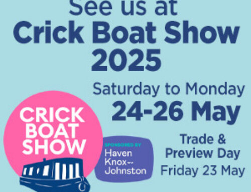 Come and see us at the 2025 Crick Boat Show