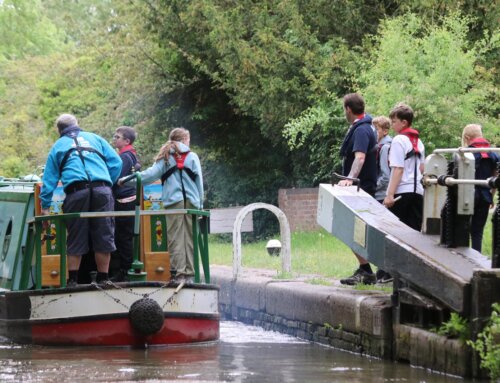 These boats are made for walking