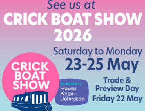 Come and see us at the 2026 Crick Boat Show