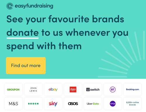 100 days to go – use easyfundraising to shop and support LNBP